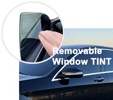 Remove in Seconds Window Tint Film for Car 6.5mil