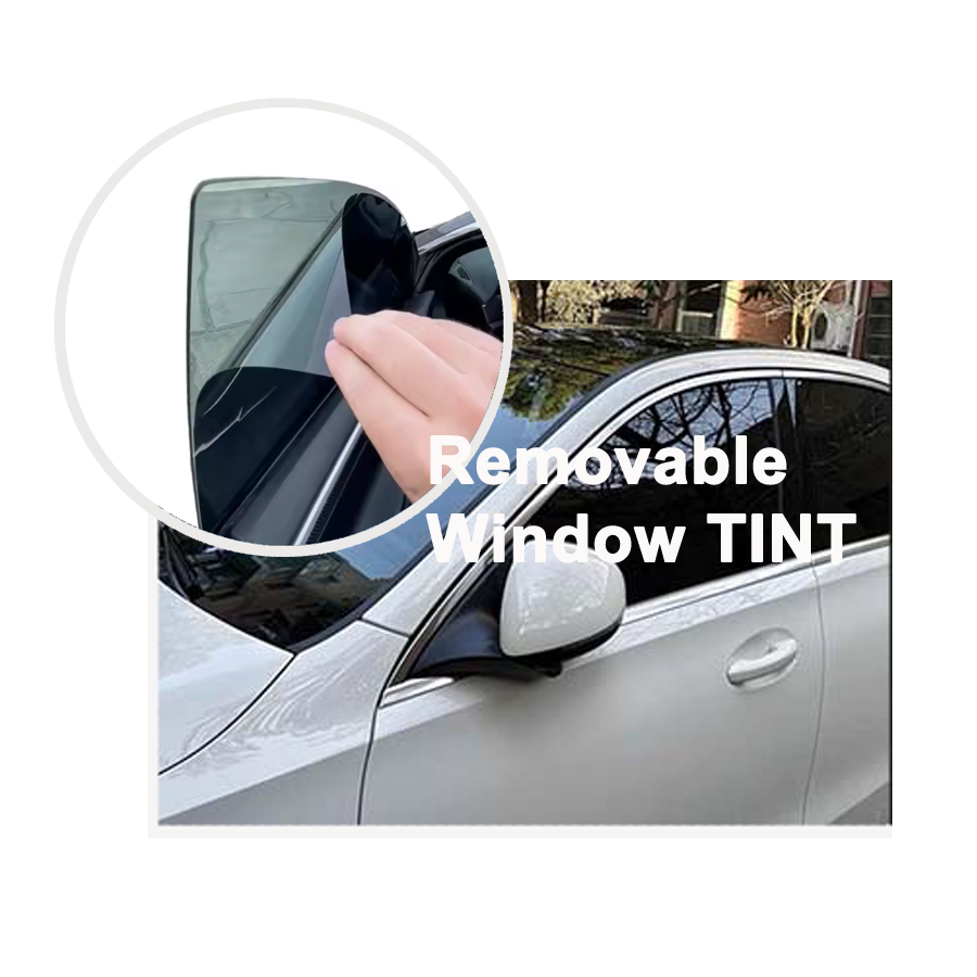 Three layer self-adhesive electrostatic removable car window film Three layer self-adhesive electrostatic removable car window film