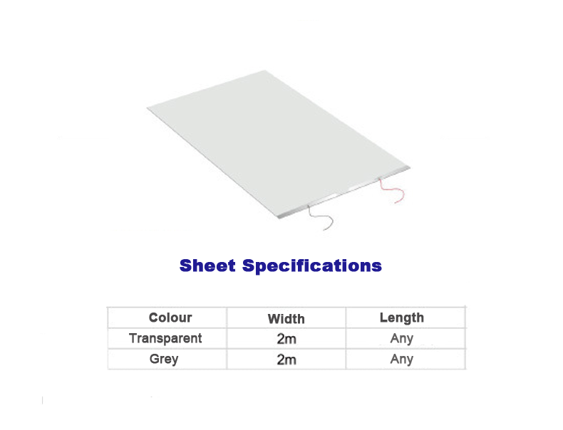 Electric PDLC Smart Film VLT 88% Electric PDLC Smart Film VLT 88%