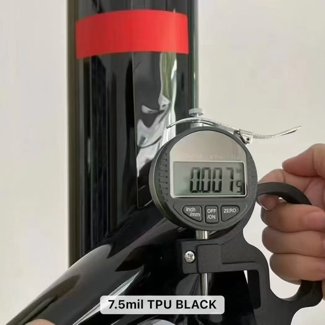 Black car film 7.5mil