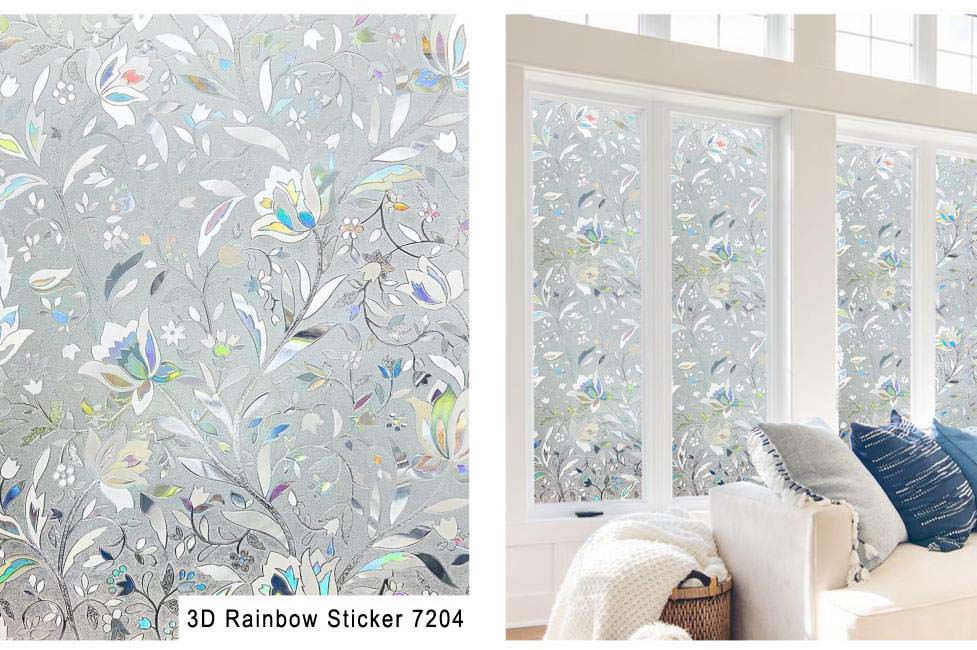 Blackout Static Cling window film 3D7204 Blackout Static Cling window film 3D7204
