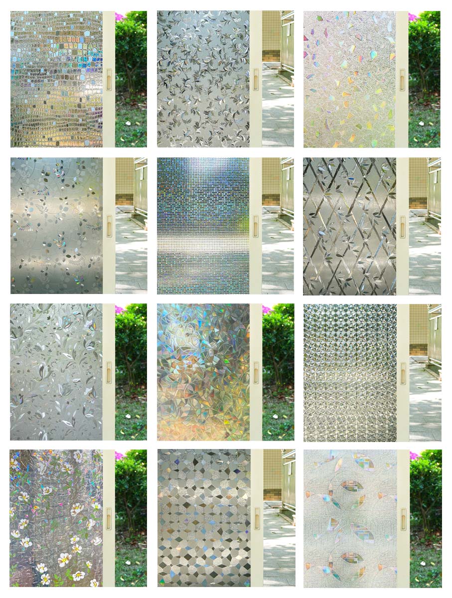 Blackout Static Cling window film 3D663 Blackout Static Cling window film 3D663