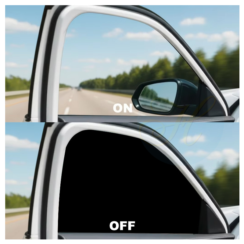 Black Smart Film For Car