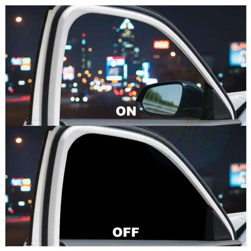 Black Smart Film For Car