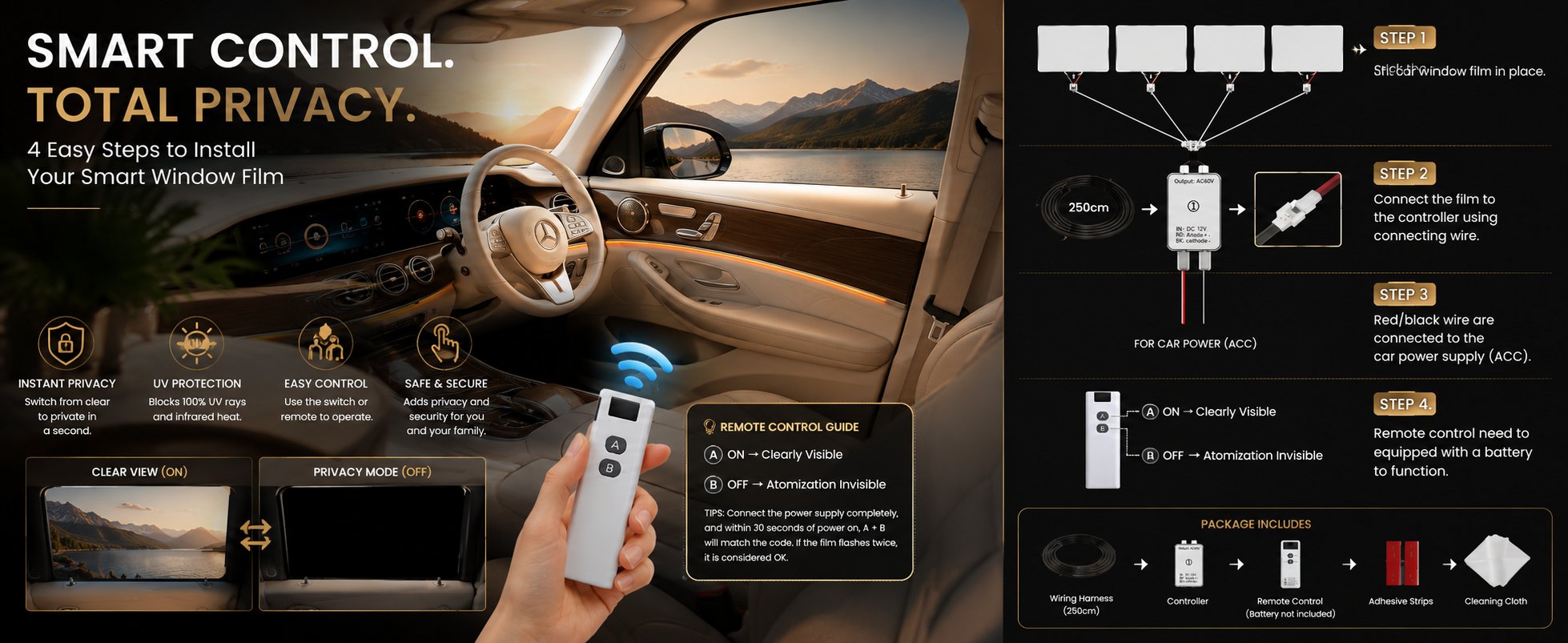 SPD Smart Film For Car SPD Smart Film For Car